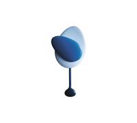 Design House Stockholm Horloge murale Mellow Clock Blue
