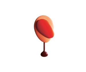 Mellow Clock Horloge Rouge