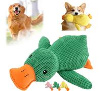 Mellow Dog Calming Duck Dog Toy, Calming Duck Dog Toy,Yellow Duck Dog Toy, Cute Calming Duck Dog Toy with Soft Squeaker,The Mellow Dog Calming Duck for Dogs(C)