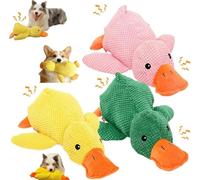 Mellow Dog Calming Duck Dog Toy, Calming Duck Dog Toy,Yellow Duck Dog Toy, Cute Calming Duck Dog Toy with Soft Squeaker,The Mellow Dog Calming Duck for Dogs(G)