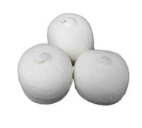 Mellow Speckbälle blanc grandes boules de sucre mousseux sucré 1000g