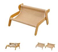 Mellowkin Cat Scratcher Couch, Cat-Friendly Durable Scratcher and Lounger, Sisal Cat Chair with High Load Capacity, 2-in-1 Cats Scratch Pad and Lounger, for Large Cats,Home (B)