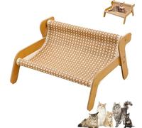 Mellowkin Cat Scratcher Couch, Mellowkin Cat Scratcher Bed, Cats-Friendly Scratchers and Lounger, The Claw Lounge for Cats, Pet Wavy Rocker, Keep Pets Off Furniture (A)