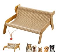Mellowkin Cat Scratcher Couch, Mellowkin Cat Scratcher, Sisal Cats Chair with High Load Capacity, Gentle on Claws for Healthy Scratching and Relaxing (a)