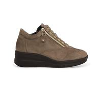 Melluso Baskets en Daim Beige pour Femme r25625z 38