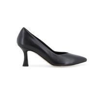 Melluso Décolleté classique à pointe en cuir noir d170q, Noir, 38 EU