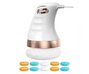 MELLYD Masseur Anti Cellulite Et Graisse, avec 10 Tampons Doux pour La Peau Anti Cellulite, Vitesse RéGlable,Confortable à Tenir Vibrapro, Cadeaux pour Les Proches
