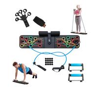 MELLYD Push Up Board Plateau Fitness, Il Existe 5 Équipements De Fitness Différents Portable Pliable Elastique Musculation, pour Interieur, Exercice De Fitness en Plein Air