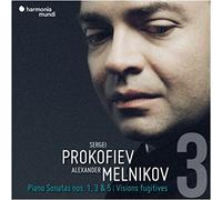 MELNIKOV - PROKOFIEV PNO SONS NOS. 1 3 5 VISIONS FUGITIVES - CD - F123z