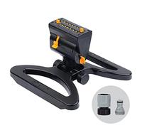 Melnor 65131AMZ MiniMax Turbo Oscillateur d'arroseur, 4000 m², réglable sur 4 Positions, Ensemble de Connexion Rapide, Noir, Jaune