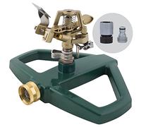 Melnor 65163AMZ Lot d'arroseurs à Pulsation en métal, Vert