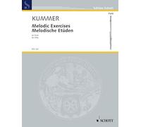 Melodic Exercises: in all major and minor Keys. op. 110. flute.