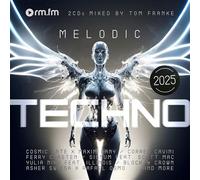 CD Melodic Techno 2025 De Various Artists 2CDs Mixé Par Tom Franke