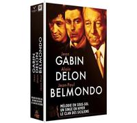 Jean Gabin, Alain Delon, Jean-Paul Belmondo : Coffret 3 Films N° 1 - Pack