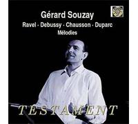 Mélodies Avec Accompagnement De Piano Et Orchestre De Ravel, Debussy, Chausson, Duparc