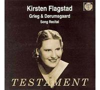 Mélodies De Grieg Et Dorumsgaard - Kirsten Flagstad, Soprano