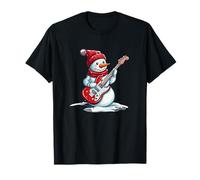 Mélodies de Guitare d'un ami givré pour Les Amateurs de Rock d'hiver T-Shirt