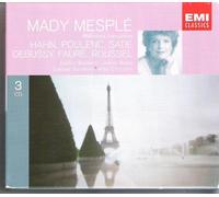 Melodies Francaises De Hahn, Poulenc, Satie, Debussy, Roussel Mesplé, Sop.