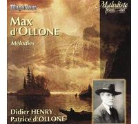 Melodies [French Import] by Max D'ollone (2002-02-25)