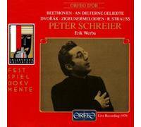 Melodies & Lieder De Beethoven, Dvorak & Strauss Schreier, Ténor & Werba, Piano