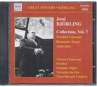 Jussi Bjorling – Mélodies romantiques suédoises (1929–1953) – Vol. 7 – Import