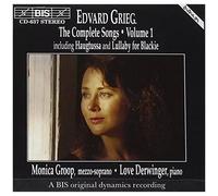 Melodies Vol. 1 Groop, Mezzo & Derwinger, Piano