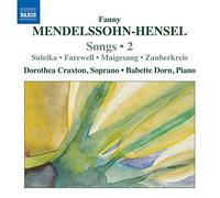 Dorothea Craxton – Lieder Vol.2 – CD neuf – NAXOS