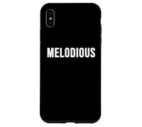 Mélodieux Coque pour iPhone XS Max