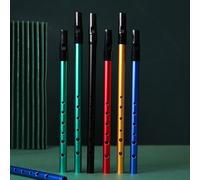 Melodious For WOODWIND Sifflet irlandais en étain à 6 trous pour tous niveaux de compétence (clé D rouge)