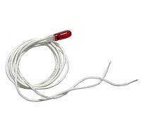Melody Jane Ampoule rouge pour maison de poupée - 12 V - Effet cheminée miniature - Accessoire d'éclairage