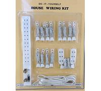 Melody Jane Éclairage de Maison de Poupées Accessoire Prise Barre d'alimentation Kit Éclairage 15 Piece Ensemble
