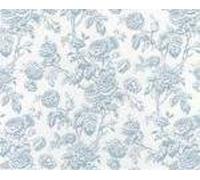Melody Jane Maison de poupées Tiffany Bleu Clair Miniature Impression Papier Peint 3 Sheets