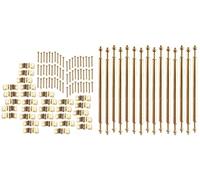 Melody Jane Poupées Miniature Escalier Chemin Tapis Accessoire 15 Laiton Tiges Escalier