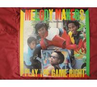 Melody Makers Feat Ziggy Marley - Melody Makers featuring Ziggy Marley 'Play The Game Right' 1985 Rare Original EMI America Records ST-17165 Vinyl Lp Record Album PROMOTIONAL Stamp on Front Cover EX