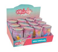 Melody - Pack de 12 Mini Poupées City - Poupée Mannequin - 010984PA - Multicolore - Plastique - Figurine - Doll - Jouet Enfant - Anniversaire - Accessoires - À Partir de 3 Ans
