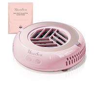 MelodySusie Pocket Aspirateur Ongles Professionnelle HProA- Mini Aspirateur Poussière Ongle Portable, 3 Niveaux d’Aspiration, 30 Filtres Inclus,Aspirateur Table Ongle pour Manucure à Domicile Rose.