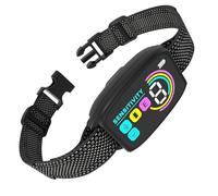 Meloive Collier Anti Aboiement Chien, 8 Niveau d'intensité | Détection Intelligente des Aboiements, 4 Modes Vibration/Choc Statique/Son, Rechargeable pour Gros Petit Chiens