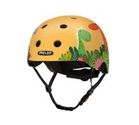 Melon »Big Bronto« Casque de vélo léger et Cool pour Enfants garçons et Filles avec Une Protection maximale Jaune Dinosaure