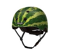 Melon Casque de Vélo »Real Melon« pour Homme, Femme Adultes et Enfants | Casque Urbain léger et sûr pour Velo, VTT, Cyclisme, Skate et Trotinette | Taille XXS-S (46-52 cm) Vert melon