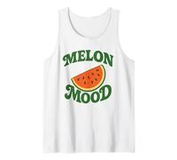 Melon Mood Tranche de pastèque Design Heureux Débardeur
