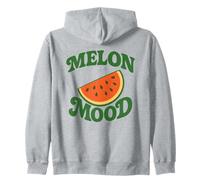 Melon Mood Tranche de pastèque Design Heureux Sweat à Capuche