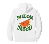 Melon Mood Tranche de pastèque Design Heureux Sweat à Capuche