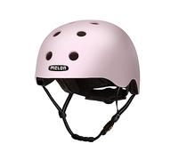 Melon »Tokyo« Casque de vélo léger et Cool pour Femmes, Hommes et Enfants avec Une Protection maximale Taille XL-XXL (52-58 cm) Rose Pink Pastel Teinte Unie