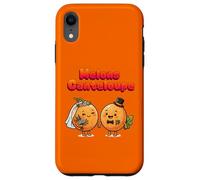 Melons Canteloupe Mignon Mariage Fruit Pun Couple Amour Coque pour iPhone XR