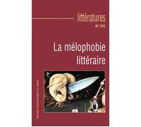 Melophobie littéraire - Frédéric Sounac - Presses Universitaires Du Midi - broché - Revue