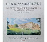 Melos Quartett Stuttgard - Die mittleren Streichquartette - The Middle String Quartets op. 59 No. 1-3, op. 74, op. 95. Melos Quartett Stuttgard Stereo