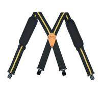 MELOTOUGH Bretelles de ceinture à outils pour travaux lourds, bretelles rembourrées mobiles pour ceinture à outils (bande jaune)