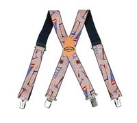 MELOTOUGH Bretelles pour homme avec clip - Bretelles robustes pour homme - Bretelles de travail grandes et grandes pour jeans, Outils à main, Large