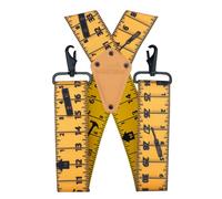 MELOTOUGH Bretelles pour homme, bretelles de résistance industrielle pour jeans, porte-jarretelles pour hommes pour grandes et grandes, bretelles de travail de 5,1 cm, Règle, Unique