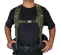 MELOTOUGH Bretelles tactiques robustes pour homme - Harnais en H pour la sécurité de chasse en plein air - Ceinture de combat